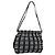 Borsa a Spalla Miu Miu in Tela Nera Argento Auth BSZ027 Nero