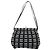 Borsa a Spalla Miu Miu in Tela Nera Argento Auth BSZ027 Nero - vista 2