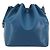 Noe LOUIS VUITTON Borsa a Spalla Petit Noé Epi Blu M44105 LV Auth ARZ155 - vista 2