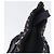 PRADA Borsa a Mano Cotone Pelle Viola Argento Auth 174534 Porpora - vista 10