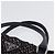 PRADA Borsa a Mano Cotone Pelle Viola Argento Auth 174534 Porpora - vista 8