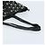 Borsa Tote Jimmy Choo Pelle Nera Oro Auth 174476 Nero D'oro - vista 7