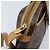 Céline Bolso de Hombro de Lona Macadam CELINE PVC Marrón Dorado Auth bs34058 Castaño - vista 10
