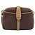 Céline Bolso de Hombro de Lona Macadam CELINE PVC Marrón Dorado Auth bs34058 Castaño - vista 13
