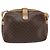Céline Bolso de Hombro de Lona Macadam CELINE PVC Marrón Dorado Auth bs34058 Castaño - vista 2