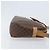 Céline Bolso de Hombro de Lona Macadam CELINE PVC Marrón Dorado Auth bs34058 Castaño - vista 3