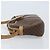 Céline Bolso de Hombro de Lona Macadam CELINE PVC Marrón Dorado Auth bs34058 Castaño - vista 4