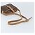 Céline Bolso de Hombro de Lona Macadam CELINE PVC Marrón Dorado Auth bs34058 Castaño - vista 7