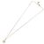 Collana Christian Dior metallo tono oro Auth BA11482 - vista 10