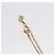 Collana Christian Dior metallo tono oro Auth BA11482 - vista 9