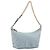PRADA Sac à épaule en chaîne Nylon Bleu Clair Or Auth LNZ688V Doré