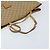 Céline Borsa a mano in tela Macadam CELINE PVC Beige Oro Auth BSZ357 D'oro - vista 7