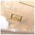 Monedero CHANEL de piel de cordero beige con CC dorado Auth bs33865 - vista 12