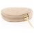 Monedero CHANEL de piel de cordero beige con CC dorado Auth bs33865 - vista 4