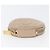 Monedero CHANEL de piel de cordero beige con CC dorado Auth bs33865 - vista 6