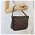 LOUIS VUITTON Pochette per Trucco Damier Ebene N51982 LV Auth ARZ134 - vista 21