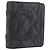 CHANEL Portafoglio Matelassé Linea Cambon Pelle Nera Argento CC Auth ARZ302 Nero