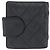 CHANEL Portafoglio Matelassé Linea Cambon Pelle Nera Argento CC Auth ARZ302 Nero - vista 2