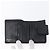 CHANEL Portafoglio Matelassé Linea Cambon Pelle Nera Argento CC Auth ARZ302 Nero - vista 9