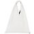 Autre Marque Borsa a mano in pelle bianca Maison Margiela Auth mr2179 Bianco - vista 2