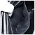 Céline Borsa a Spalla Circle in Pelle Nera e Argento Auth LNZ679V Nero - vista 23