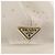 PRADA Canapa MM Borsa a Mano Denim Bianco Oro Auth BSZ344 D'oro - vista 10