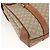 Céline Borsa a mano in tela Macadam CELINE PVC beige oro Auth ka3048 D'oro - vista 16