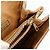 Céline Borsa a mano in tela Macadam CELINE PVC beige oro Auth ka3048 D'oro - vista 22
