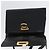 Borsa a mano in pelle Gancini Salvatore Ferragamo 2 in 1 Nero Oro Auth ARZ416 - vista 19