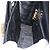 Borsa a mano in pelle Gancini Salvatore Ferragamo 2 in 1 Nero Oro Auth ARZ416 - vista 21