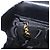 Borsa a mano in pelle Gancini Salvatore Ferragamo 2 in 1 Nero Oro Auth ARZ416 - vista 25