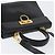 Borsa a mano in pelle Gancini Salvatore Ferragamo 2 in 1 Nero Oro Auth ARZ416 - vista 6