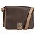 Céline Borsa a spalla in tela Macadam CELINE in pelle PVC Auth mr2142 Marrone D'oro
