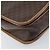 Céline Borsa a spalla in tela Macadam CELINE in pelle PVC Auth mr2142 Marrone D'oro - vista 15