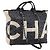 Borsa a Spalla CHANEL Chain Matelassé in Tela Rivestita Nera Argento CC Auth 170665A Nero