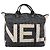 Borsa a Spalla CHANEL Chain Matelassé in Tela Rivestita Nera Argento CC Auth 170665A Nero - vista 2