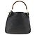 Borsa a Spalla in Pelle Gucci Bamboo 2way Nera Oro 001 1577 Auth ep13782 Nero D'oro - vista 2
