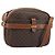 Céline Borsa a Spalla in Tela Macadam CELINE in Pelle PVC Marrone Oro Auth ka3049 D'oro