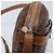 Céline Borsa a Spalla in Tela Macadam CELINE in Pelle PVC Marrone Oro Auth ka3049 D'oro - vista 10