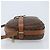 Céline Borsa a Spalla in Tela Macadam CELINE in Pelle PVC Marrone Oro Auth ka3049 D'oro - vista 4