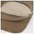 Borsa a Spalla PRADA in Tela Pelle Beige Oro Auth 174479 D'oro - vista 10