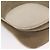 Borsa a Spalla PRADA in Tela Pelle Beige Oro Auth 174479 D'oro - vista 15