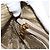 Borsa a Spalla PRADA in Tela Pelle Beige Oro Auth 174479 D'oro - vista 23