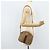 Borsa a Spalla GUCCI Micro GG Supreme Web Sherry Line PVC Beige Oro Auth ka3222 D'oro - vista 23