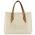 LOUIS VUITTON Borsa a Spalla Brentwood Monogram Vernis Perle M91512 LV Auth BSZ329 - vista 13