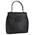 Borsa a mano GIVENCHY in pelle nera e oro Auth BSZ396 Nero D'oro
