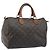 LOUIS VUITTON Borsa a Mano Monogram Speedy 30 M41526 LV Auth BA11257 Monogramma