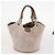 Borsa Burberry Nova Check Blue Label in tela e suede 4 pezzi marrone beige Auth fm5239 - vista 14