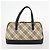 Borsa Burberry Nova Check Blue Label in tela e suede 4 pezzi marrone beige Auth fm5239 - vista 9