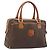 Céline Borsa a mano in tela Macadam CELINE PVC oro marrone Auth bs34012 D'oro